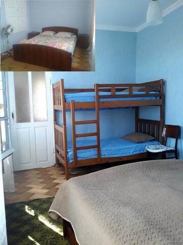 Фото номера Семейный номер с общей ванной комнатой Гостевой дом Guesthouse Angelina-Koko г. Сигнахи 3