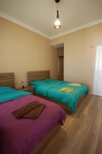 Фото номера Трехместный номер с видом на горы Гостевой дом Guest House Aisi г. Сигнахи 3
