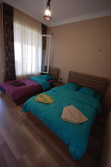 Фото номера Трехместный номер с видом на горы Гостевой дом Guest House Aisi г. Сигнахи 4