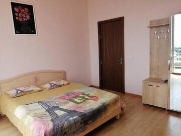 Фото номера Двухместный номер Делюкс с 1 кроватью и балконом Гостевой дом Guest House Alazani Valley г. Сигнахи 29