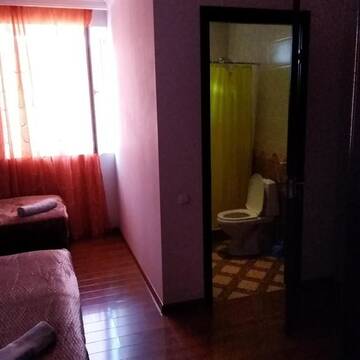 Фото номера Трехместный номер с ванной комнатой Гостевой дом Goga Guesthouse г. Сигнахи 12
